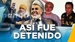 Primeras imágenes de Chibolín detenido Así se realizó la intervención de Fiscalía y Policía [upl. by Ahsitak720]