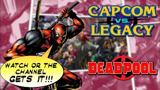 Deadpool Character History  Capcom Vs Legacy [upl. by Ehpotsirhc12]