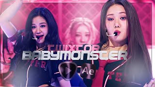 TWIXTOR CLIPS 4K BABYMONSTER BATTER UP LIVE PERFORMANCE Stadium Ver [upl. by Ydnolem]