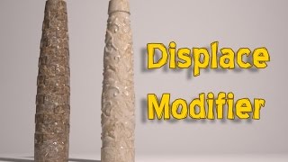 26 Modifiers in 3Ds MAX Displace Modifier [upl. by Nohs]