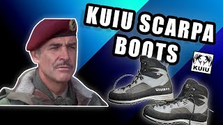 KUIU SCARPA BOOTS REVIEW  REVOLUTION K 8 HD [upl. by Pudens]