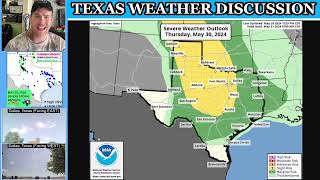 LIVE BRIEFING Texas Severe Weather Today and Tomorrow May 2930 2024 [upl. by Etsyrk]