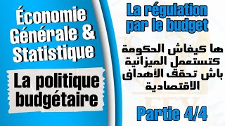 La politique budgétaire de relance et de rigueur  La régulation par le budget [upl. by Anirbac]