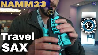 NAMM 2023  Odisei Music  Travel Sax [upl. by Olly164]