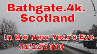 Bathgate at New years eveScotland3112 20204k [upl. by Trebma76]