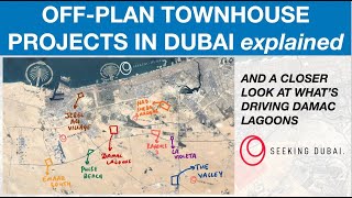 Offplan Townhouse Projects in Dubai – and a closer look at Damac Lagoons [upl. by Carmena]