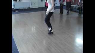 Triona Mangan teaches the Cavan Reel Step [upl. by Ozmo441]