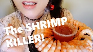 ASMR Eating Shrimp Ring 🦐 [upl. by Misha]