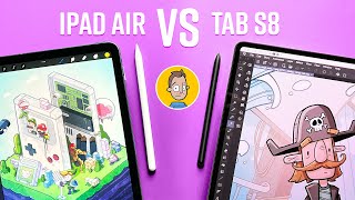 iPad Air VS Galaxy Tab S8 Plus and Ultra [upl. by Spiegel289]