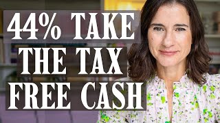 How many choose to take the tax free cash and what they do with it [upl. by Lleumas]