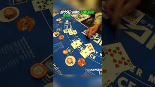 TRIPLE ACE SPLIT ON BLACKJACK IN VEGAS lasvegas gambling blackjack xposed [upl. by Cope362]