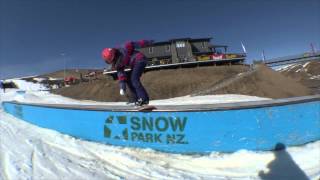 GB Freestyle Snowboard Team in New Zealand 2012 [upl. by Otrevlig923]