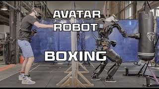 Avatar Robot Boxing HighSpeed amp ImpactResilient Teleoperation in Action [upl. by Assilem]