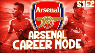 COMMUNITY SHIELD Arsenal Career Mode  S1 E2 FIFA 15 Career Mode [upl. by Nohsar136]