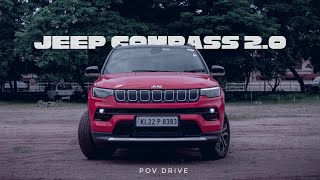 2021 JEEP COMPASS  20 MULTIJET 170HP 350NM  POV 2  ASMR [upl. by Costa491]