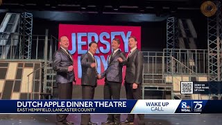 Cast of Jersey Boys share a Wake Up Call for WGAL News 8 Today [upl. by Iruahs29]