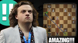 Amazing Tactic  Rauf Mamedov vs Hans Moke Niemann  Four Knights Game Scotch Variation Accepted [upl. by Rains]