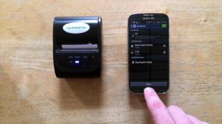 Connecting your Bluetooth Printer to EyeNetra [upl. by Okihsoy321]