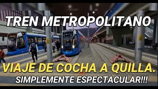 EN TREN METROPOLITANO quotTRANVIAquot DE COCHABAMBA A QUILLACOLLO EN BOLIVIA [upl. by Audrie]