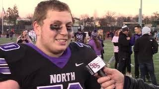 Postgame Interview with Downers Grove Norths Luke Klempir [upl. by Robinette]