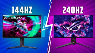 144Hz Vs 240Hz Gaming  Which Refresh Rate is Better [upl. by Woll133]