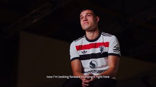 Manuel Ugarte Interview as Manchester United player [upl. by Noami]