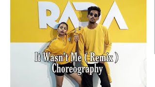 quotWASNT ME REMIXquot CHOREOGRAPHY  TEAM RADA  SUMEET X PREETI [upl. by Merilyn]