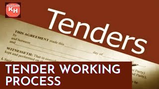 Tendering Process I Tender Working ProcessI How To Do Tender Working I Tender Estimation I Tenders [upl. by Kreis955]