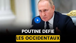 POUTINE DÉFIE LOCCIDENT AVEC UNE DÉMONSTRATION DE FORCE MILITAIRE [upl. by Nohtanoj]