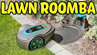 ROBOT LAWN MOWER Gardena Sileno Minimo 250 Install amp Review [upl. by Farris]