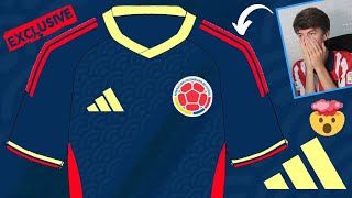 CAMISETA ALTERNATIVA de COLOMBIA 20252026 HECHA por ADIDAS [upl. by Drarreg783]