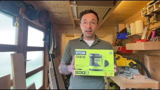 ONE 18V Accu Excentrische schuurmachine excl accu  Jasper’s klantenreview  RYOBI ® [upl. by Courtund]