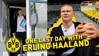 quotI think Im gonna cryquot  ONE LAST DAY with ERLING HAALAND [upl. by Brentt]