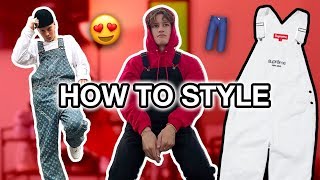 How to Style OVERALLS  Fall 2017 TREND [upl. by Llewellyn]