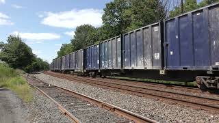 NS 8025 Monongahela leads NS 62V 82024  Piscataway NJ [upl. by Pliner188]