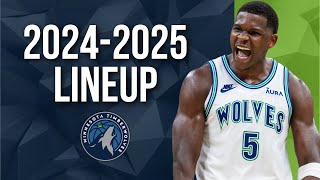 Minnesota Timberwolves Updated Roster 20242025 [upl. by Iorgos]