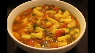 আলু টমেটোর তরকারি  Potato Tomato Curry  Simple Alu Tomator Jhol [upl. by Acinoreb]