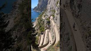 Via Krupp Capris Historic Path  Italy Travel viakrupp capri italy travel [upl. by Gavrah]