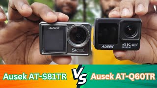 Ausek 5K Vs 4K  Action Camera  BikeMan Babor [upl. by Langer]