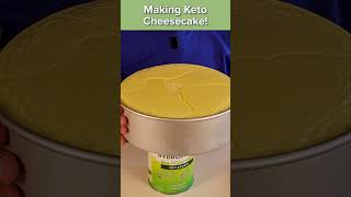 Making Keto Cheesecake [upl. by Trilly]