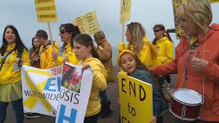 EndoMarchWales Llandudno 2019 Live Footage  Endometriosis Awareness [upl. by Gnem83]