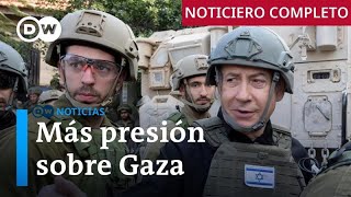 DW Noticias del 25 de diciembre Israel anuncia la intensificación de la ofensiva sobre Gaza [upl. by Prosser]