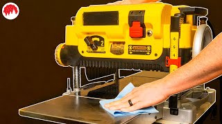 ULTIMATE Planer Tune Up for the DEWALT 735 [upl. by Adlez]