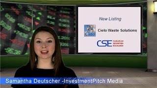 Cielo Waste Solutions CSE CMC New Listing [upl. by Gnes]