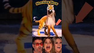 OMG 😱 AGT 2024 Tiger Girl shocked World with magic p2 AmericasGotTalent Magic🆙🆙 [upl. by Areta]