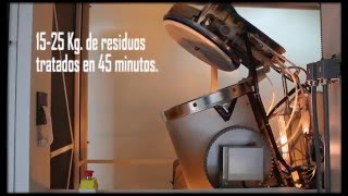 Funcionamiento de la Celitron ISS AC575 Esterilizador con trituradora integrada [upl. by Dikmen460]