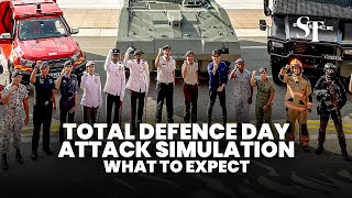 Total Defence Day’s islandwide attack simulation exercise What to expect [upl. by Ahsinad]