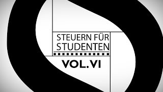 Vol VI  Studienkosten absetzen  Steuern für Studenten [upl. by Atsilac48]