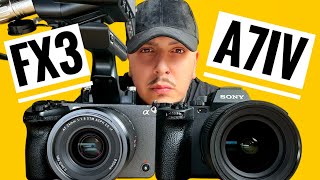 Sony A7IV VS Sony FX3  Which is Better For Video [upl. by Erida656]