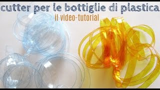 Riciclo creativo come fare un cutter per bottiglie di plastica [upl. by Berni]